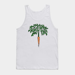 Carrot plant illustration Tank Top